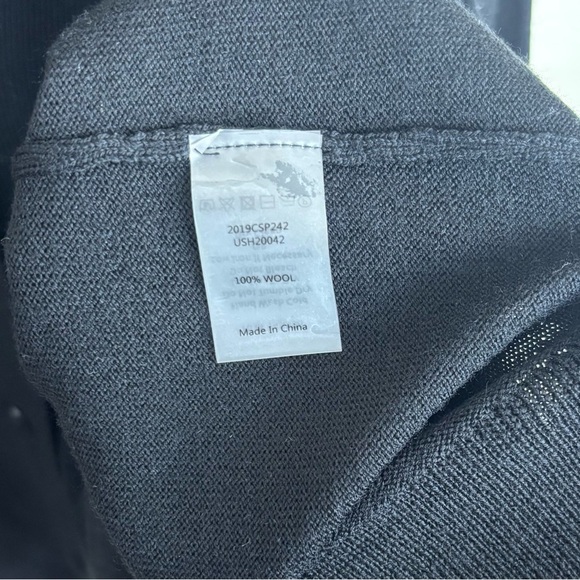 NWT Universal Standard Curve Cardi Cardigan Merino Wool In Black Womens Size 3XL - Picture 9 of 10